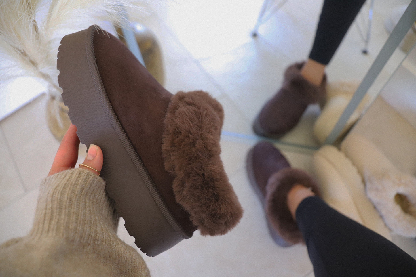 Sienna Platform Slippers