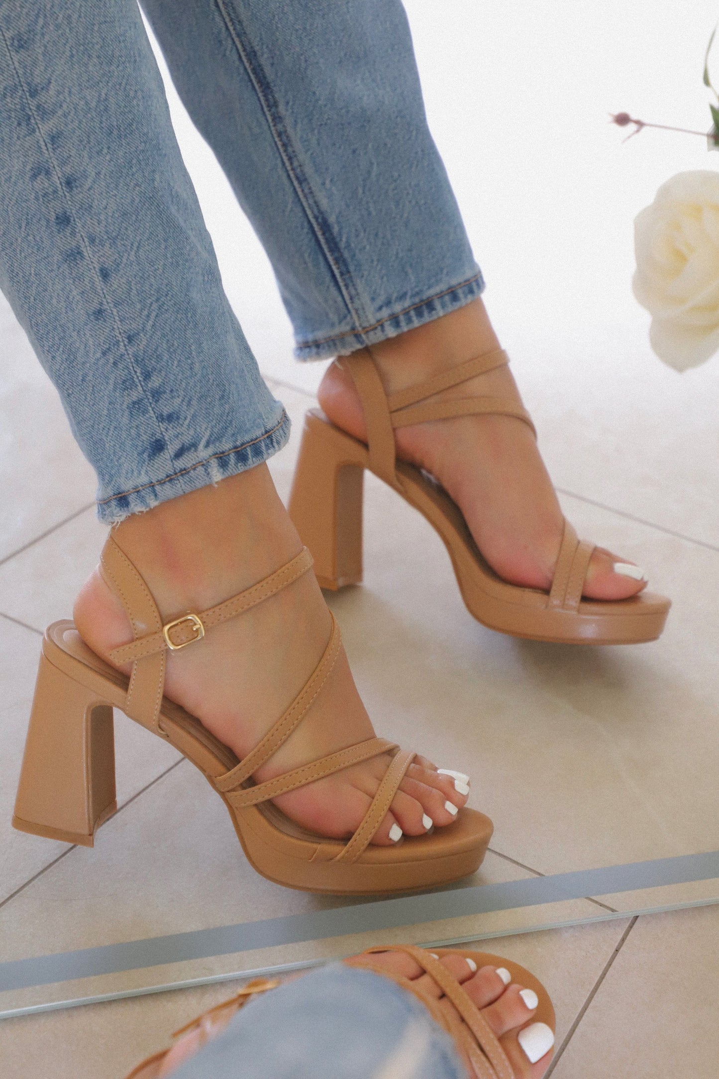 Zoey Platform Heel