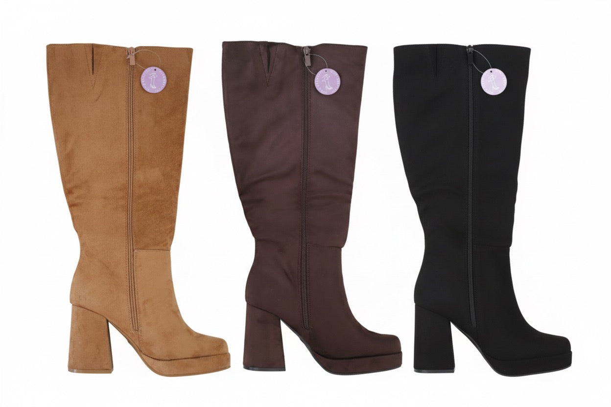 Marilyn Wide Calf Boots