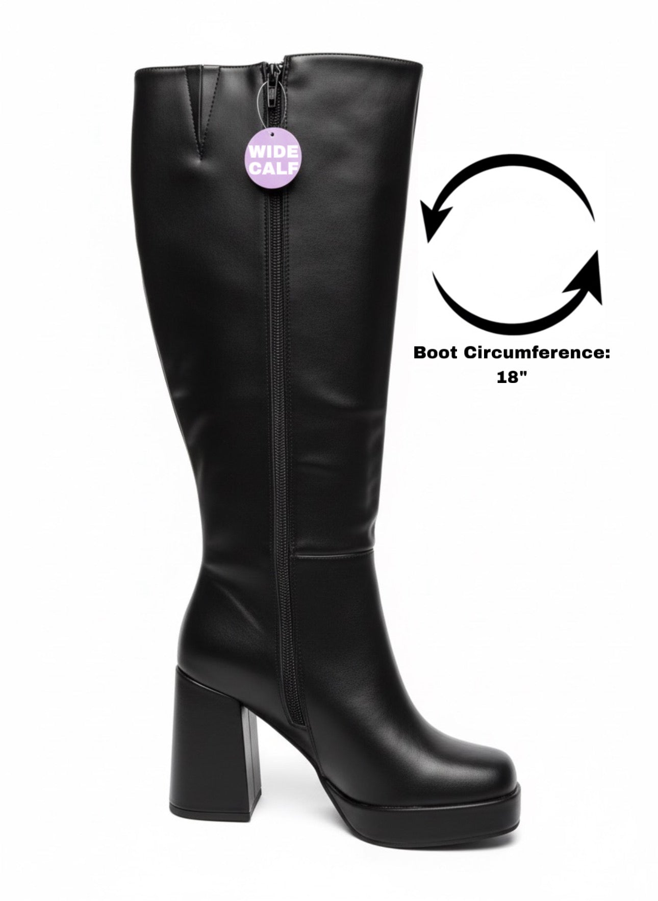 Marilyn Wide Calf Boots