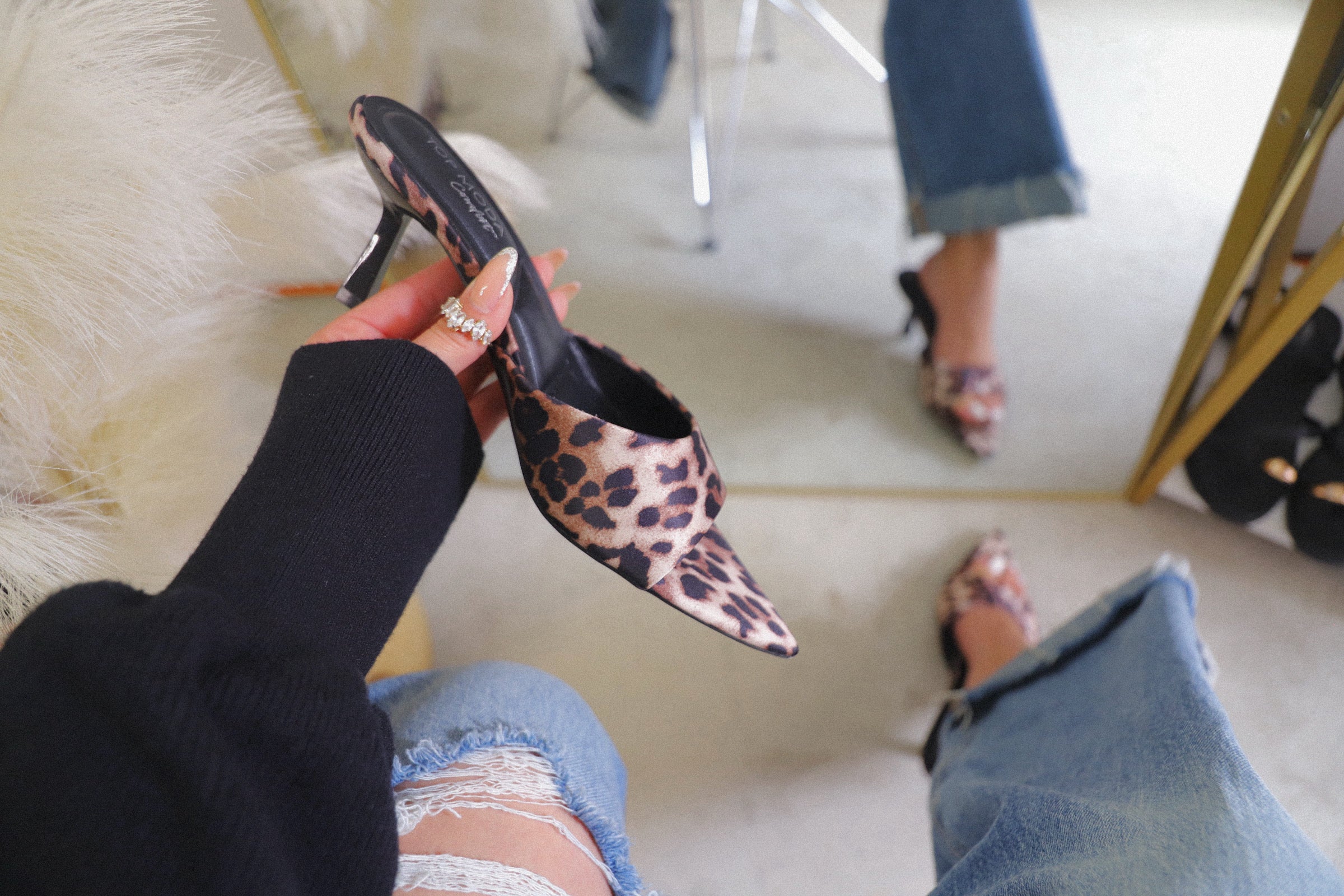 Susan Comfort Kitten Heel