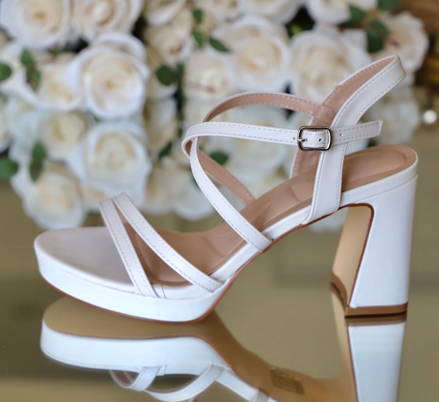 Esperanza Comfort (Wide Ankle Straps) Heels