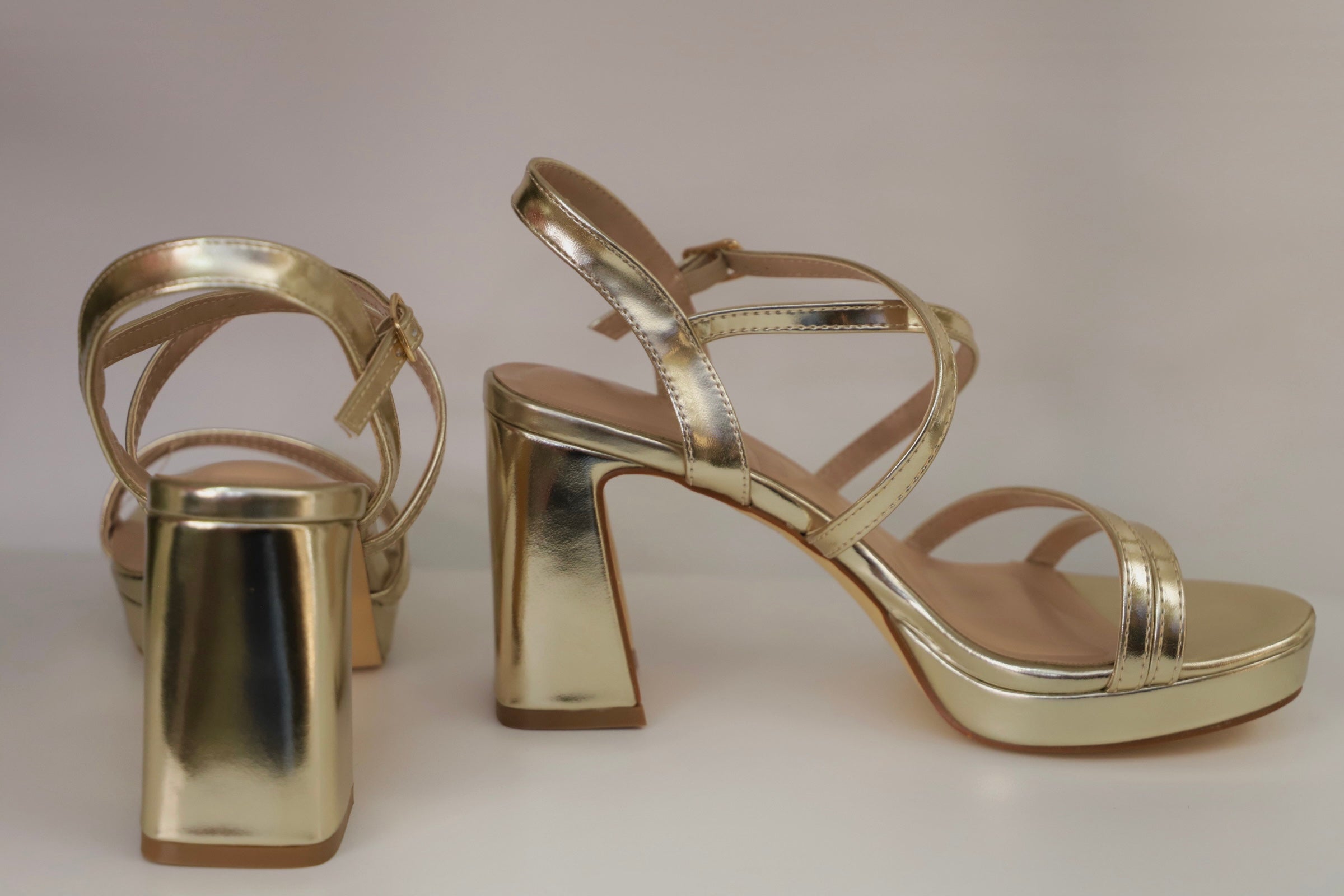 Esperanza Comfort (Wide Ankle Straps) Heels