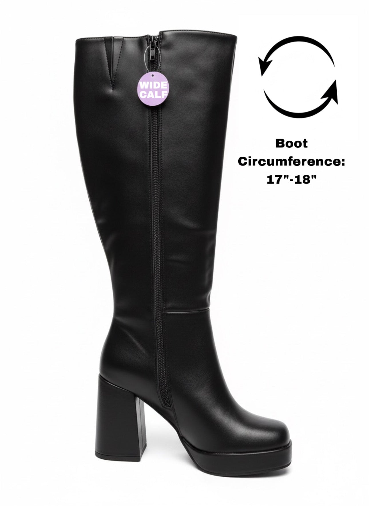 Marilyn Wide Calf Boots