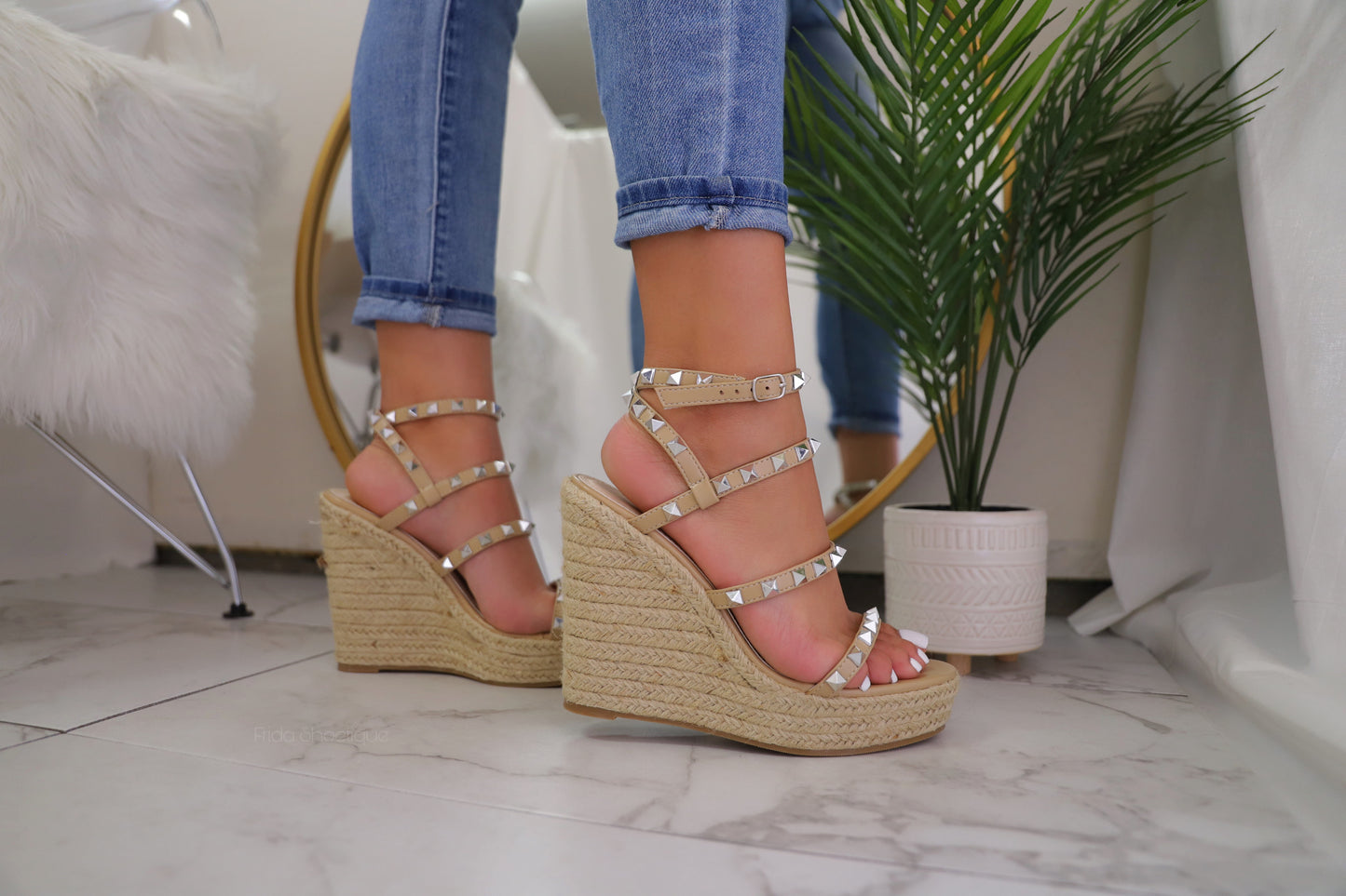 Cristina Wedge Heel